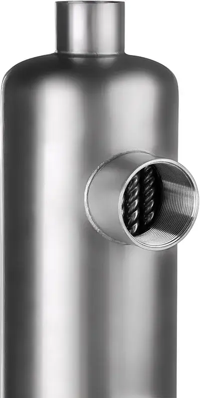 Wymiennik ciepła do basenu Aquaviva Twist 45 kW Tytan - Zdjęcie 3
