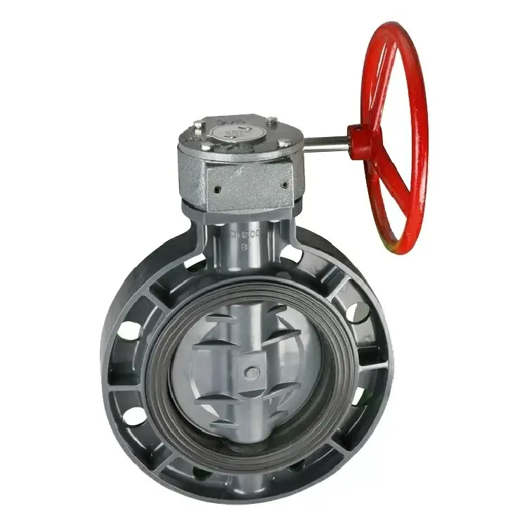 Era PVC Wafer Butterfly Valve with Reducer, 200 mm - Image 2