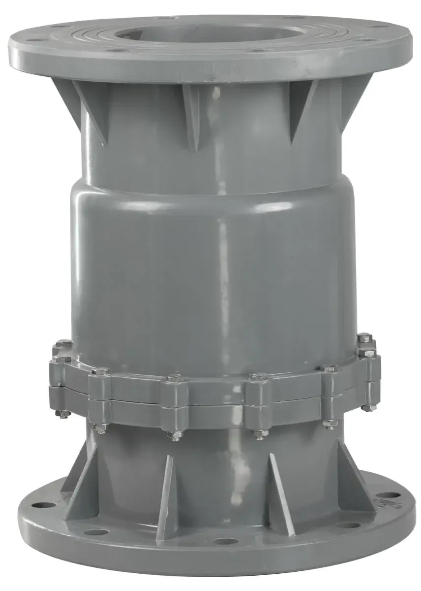 ERA PVC Swing Check Valve, 150 mm - Image 2