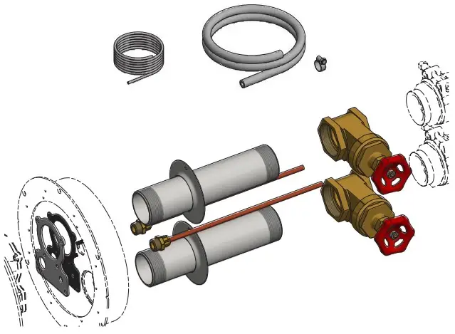 Pahlen Jet Swim Motion Counter-Current Swimming System Kit, for Concrete Pools
